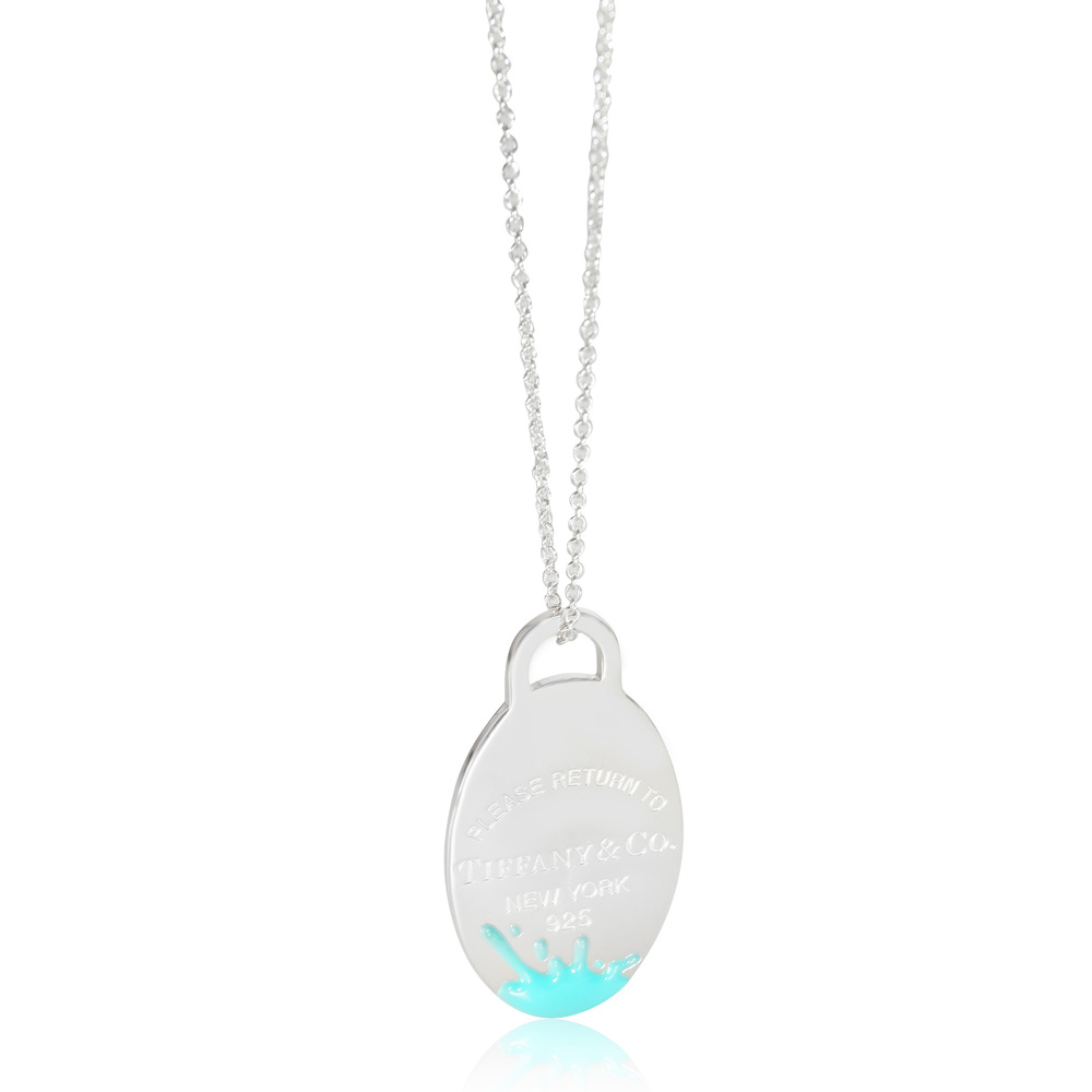 Tiffany & Co. Sterling Silver  Return To Tiffany Splash Pendant
